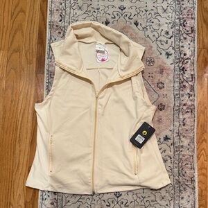 Body Glove Cream Zip-Up Vest